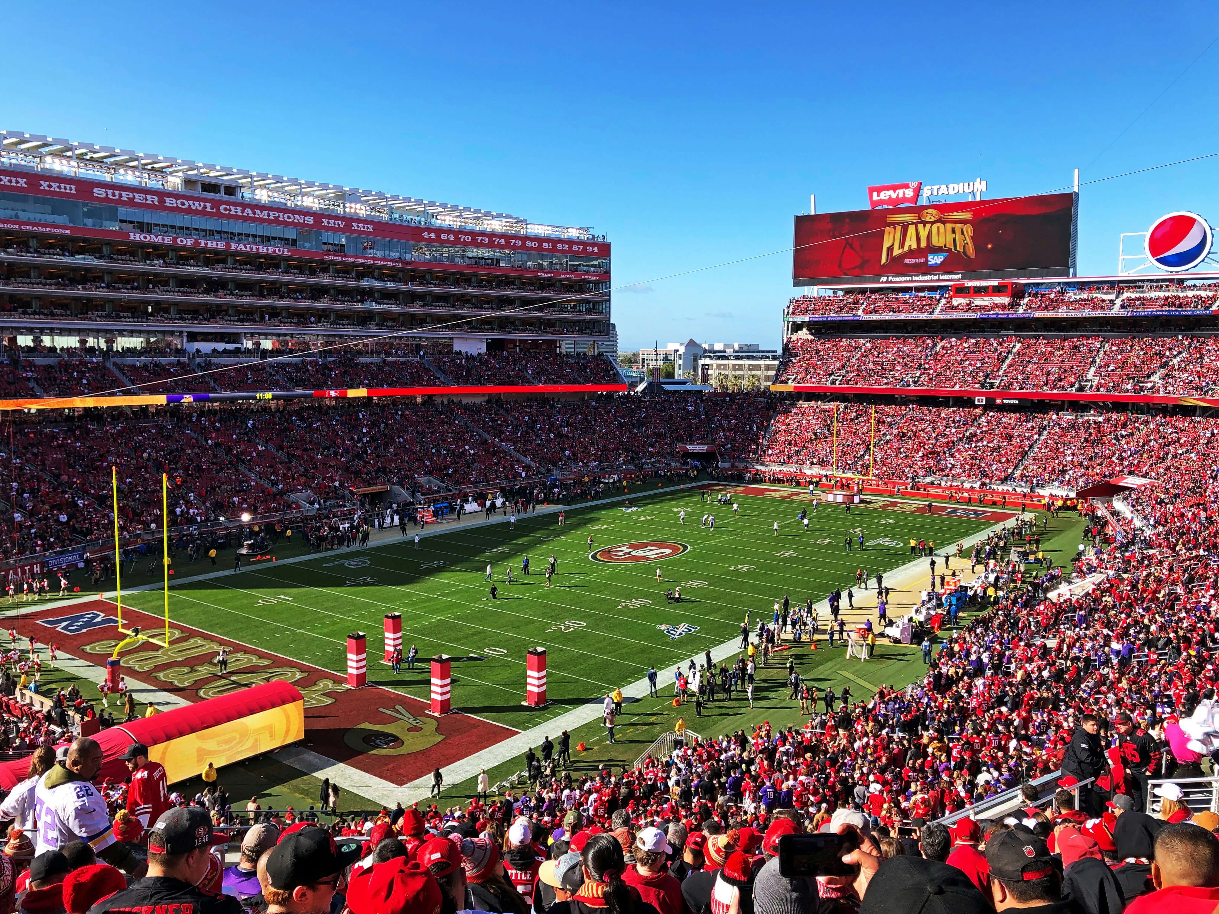 Levi's Stadium luxury limousine transportation for 49ers games concerts and corporate events