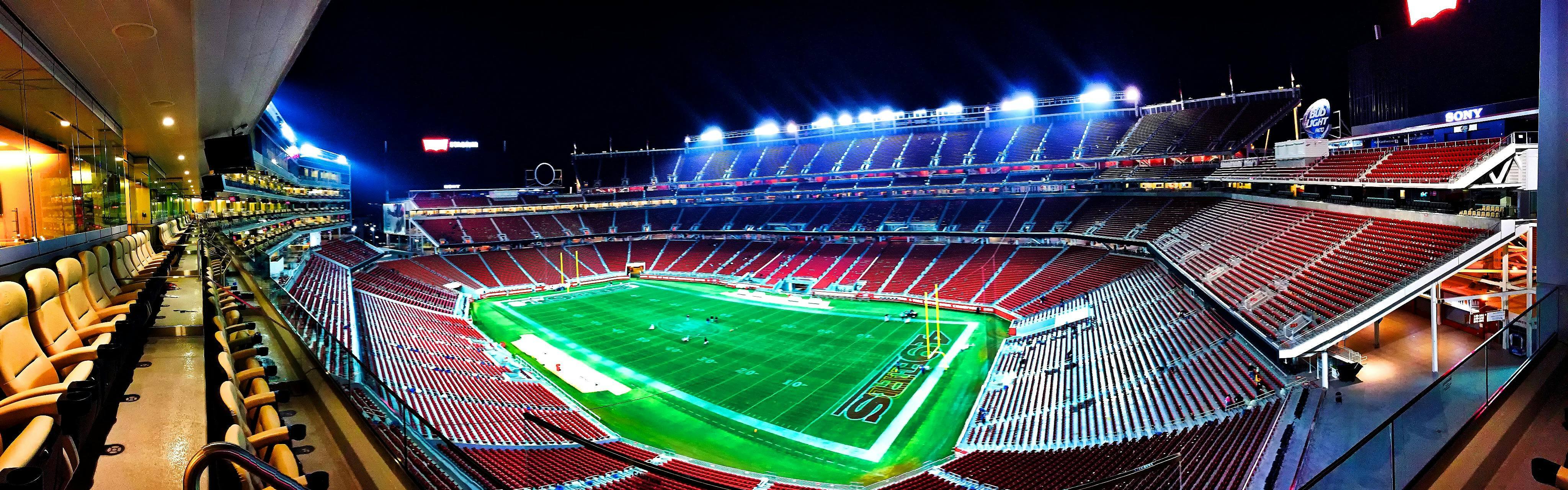 Levi's Stadium luxury limousine service for 49ers games corporate events and entertainment